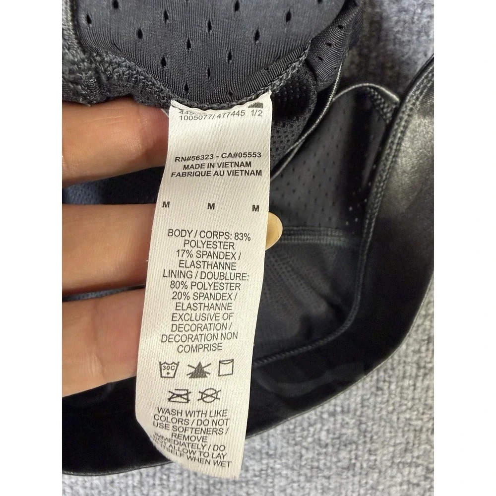 NIKE Dri FIT Sports Bra Womens‎ Medium Black Camo Racerback Me